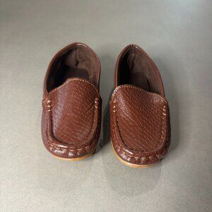 Boys Brown Driving Loafers – EU 28 (US 11) – Excellent Condition